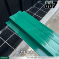 ลอนรั้ว กว้าง 10 ซม. สีเขียวสด