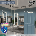 ลอนผนัง รูฟเทคพรีเมียม กว้าง 33.3 ซม. สีเออเบิน เกรย์(เงา)